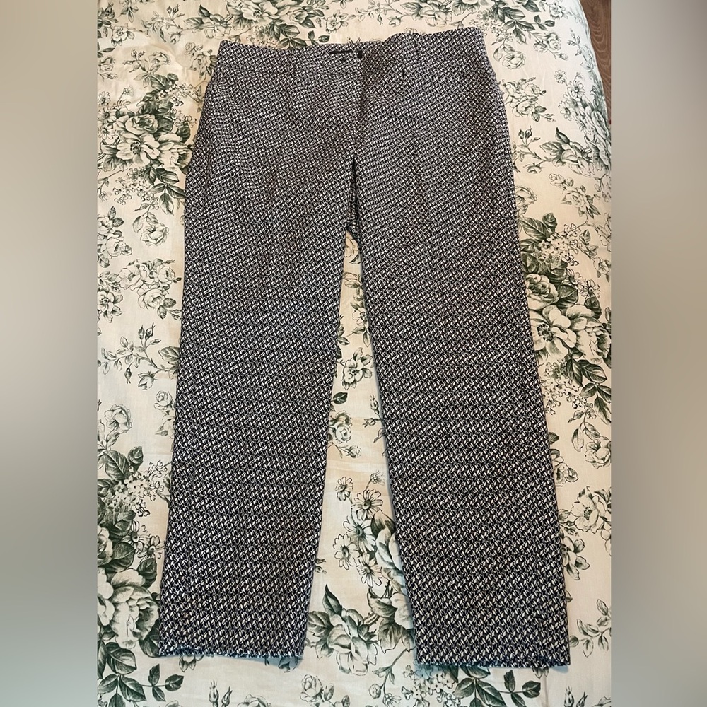 Ann Taylor Pants with Geometric Pattern